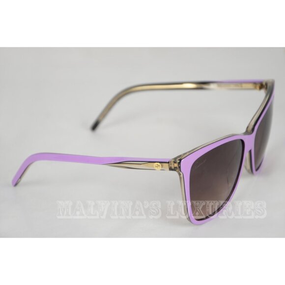 GUCCI SUNGLASSES GG 3640/S 0WX3X LILAC ACETATE INTERLOCKING G LOGO TEMPLES main image 7